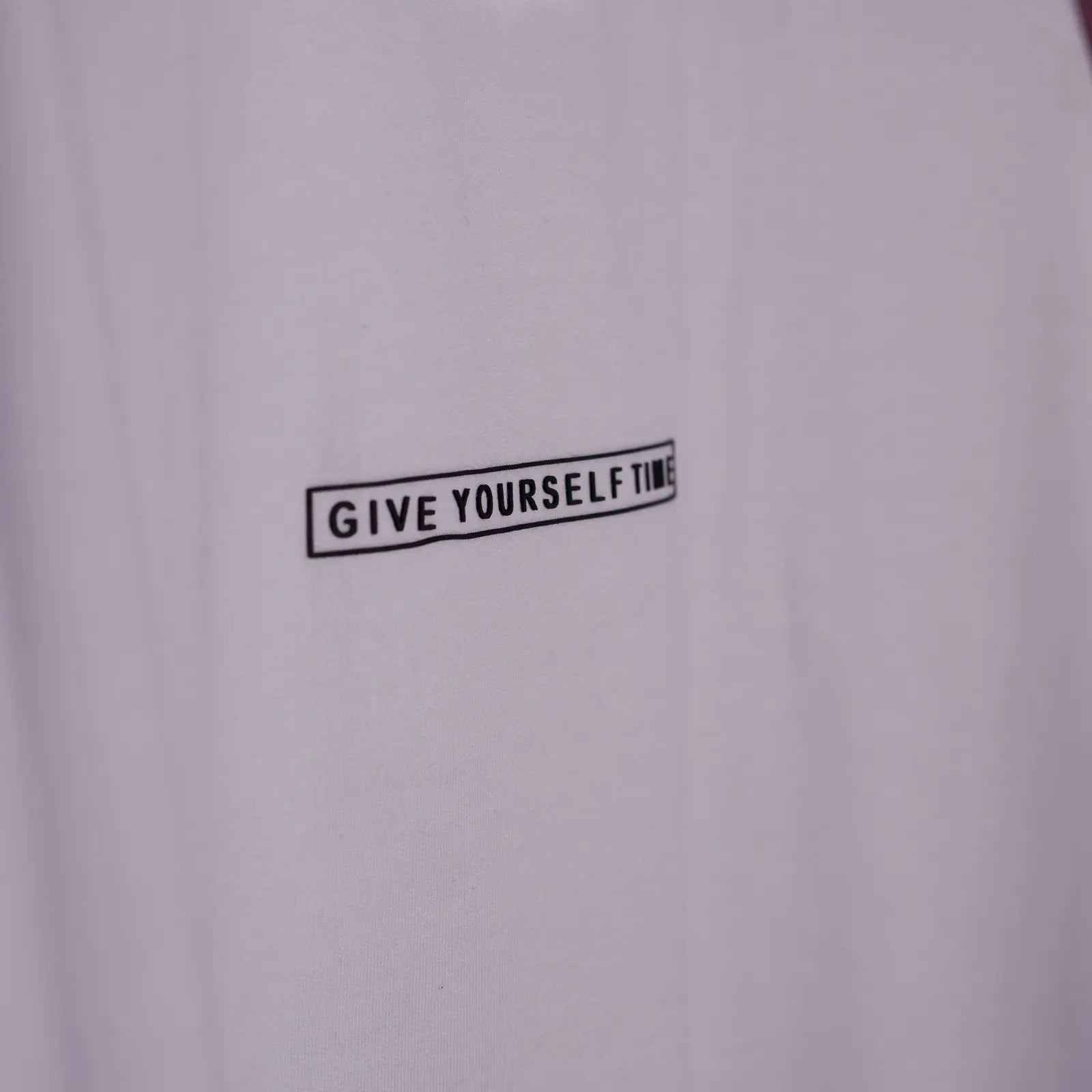 Give Yourself Time Quotes Oversized T-Shirts