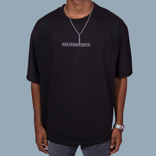Pain Changes People Oversized T-Shirts