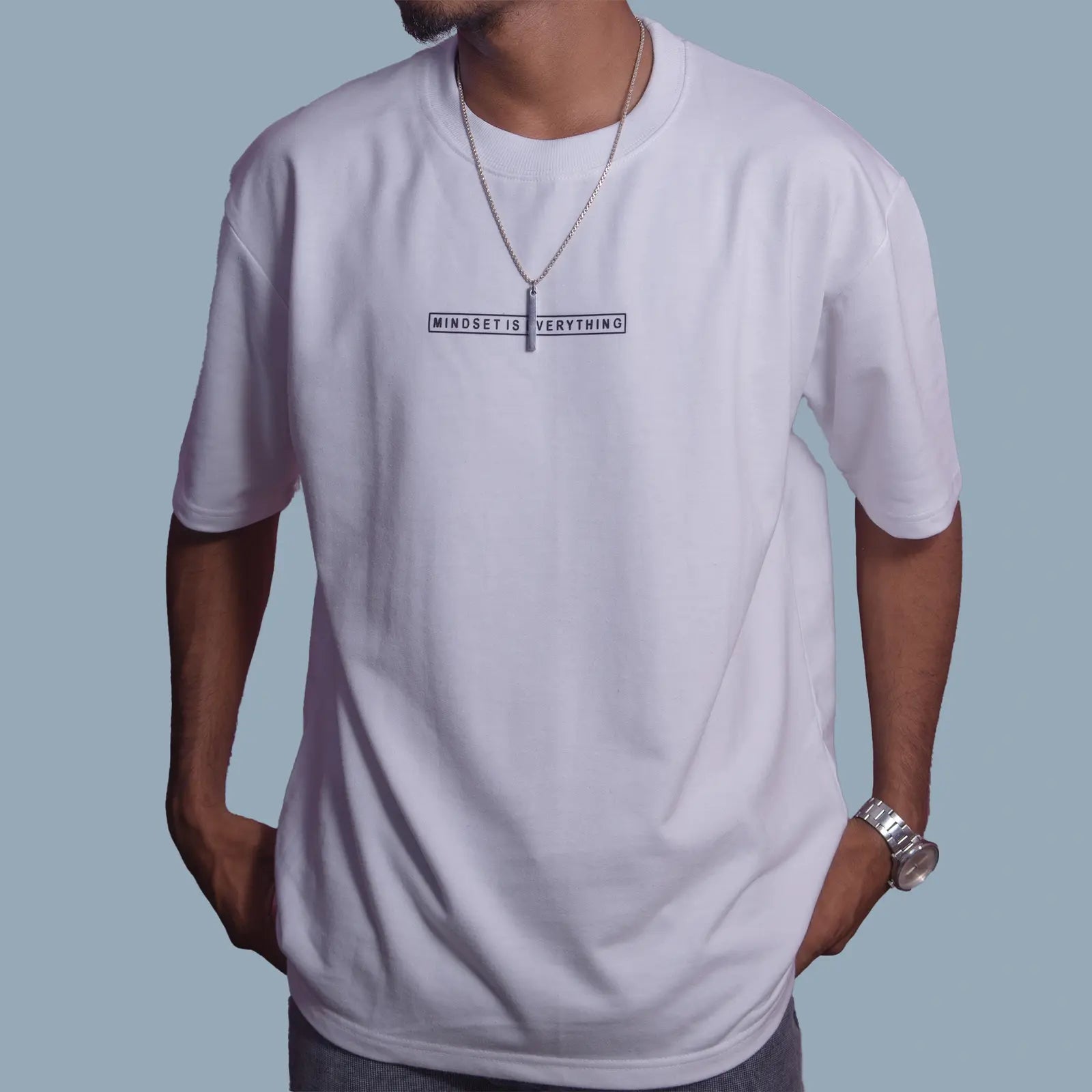 Mindset is Everything Oversized T-Shirts
