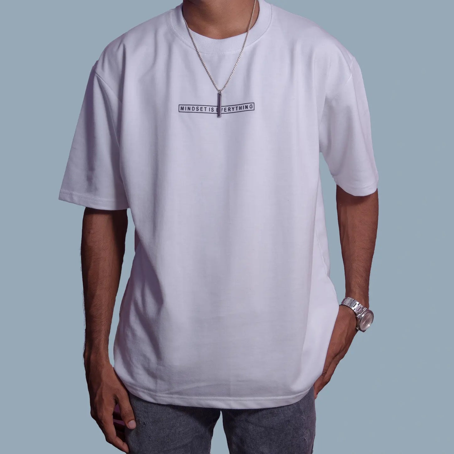 Mindset is Everything Oversized T-Shirts