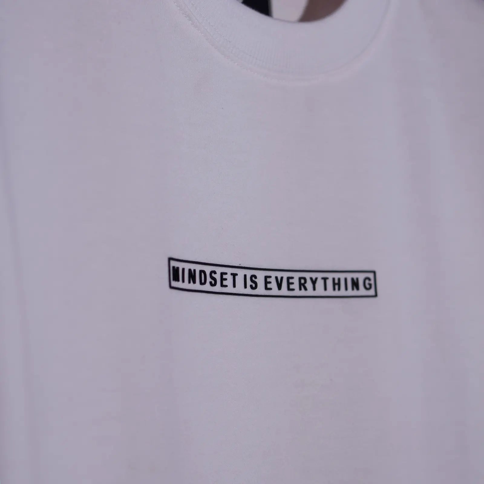 Mindset is Everything Oversized T-Shirts