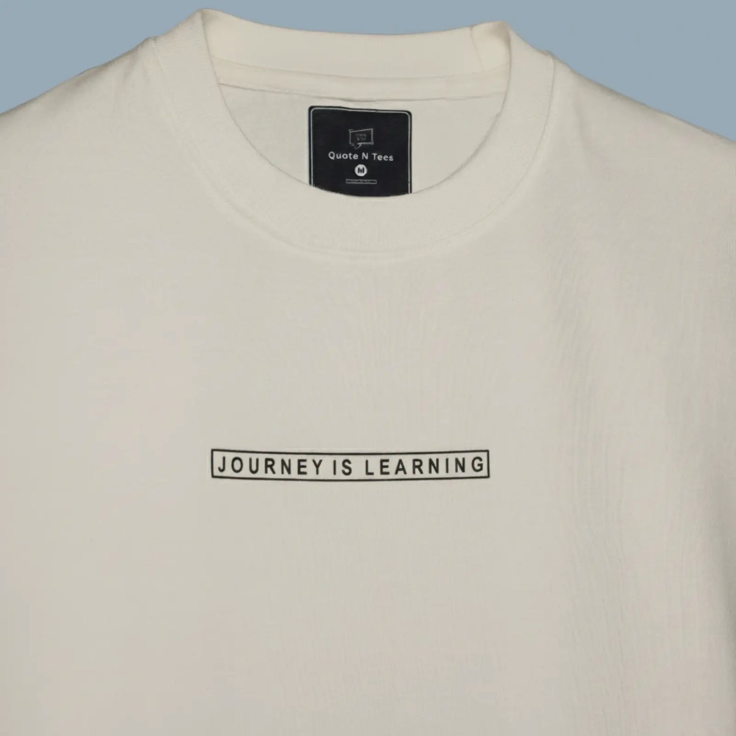 Journey is learning quotes t-shirts offwhite (2)