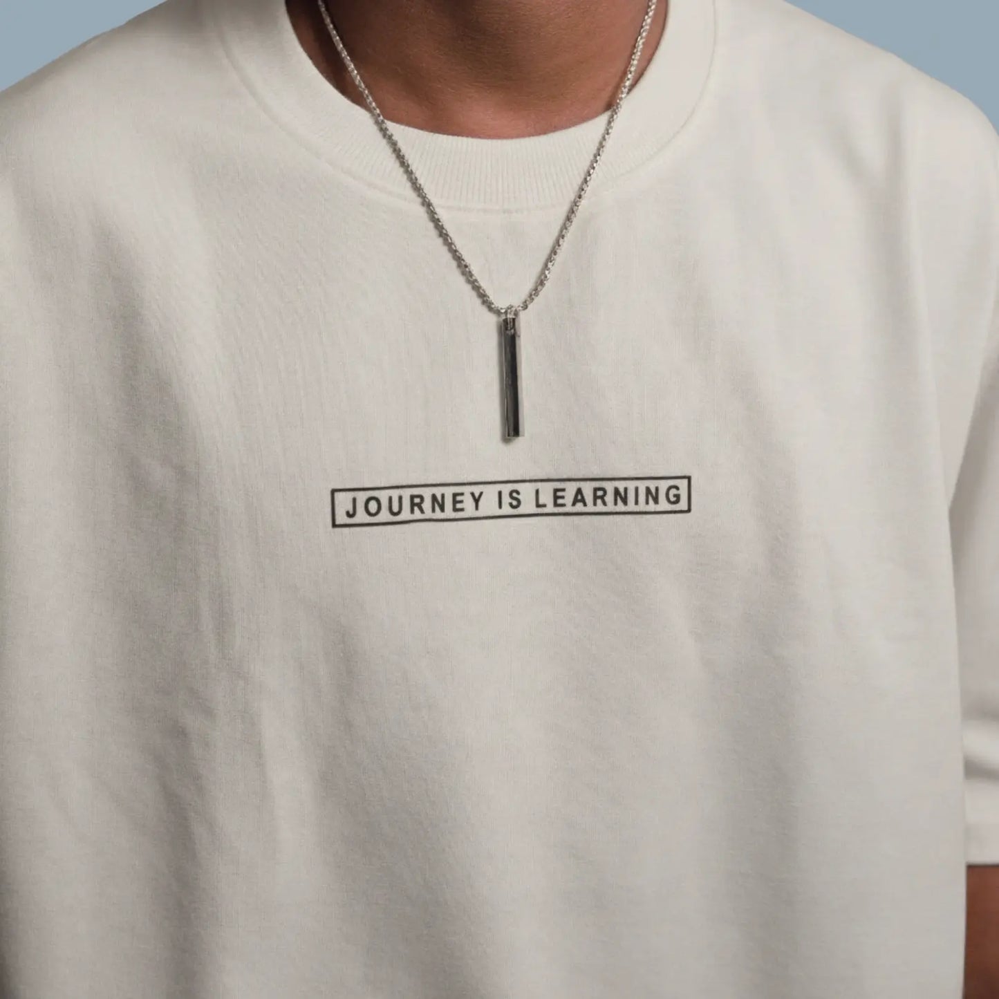 Journey is learning quotes t-shirts offwhite