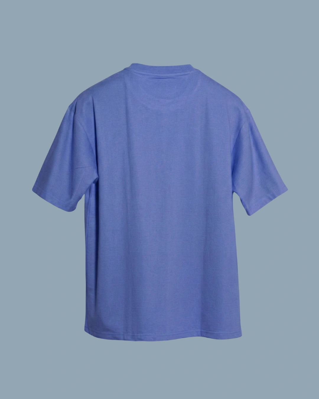 Trust the process quote lavender blue oversized t-shirts (4)