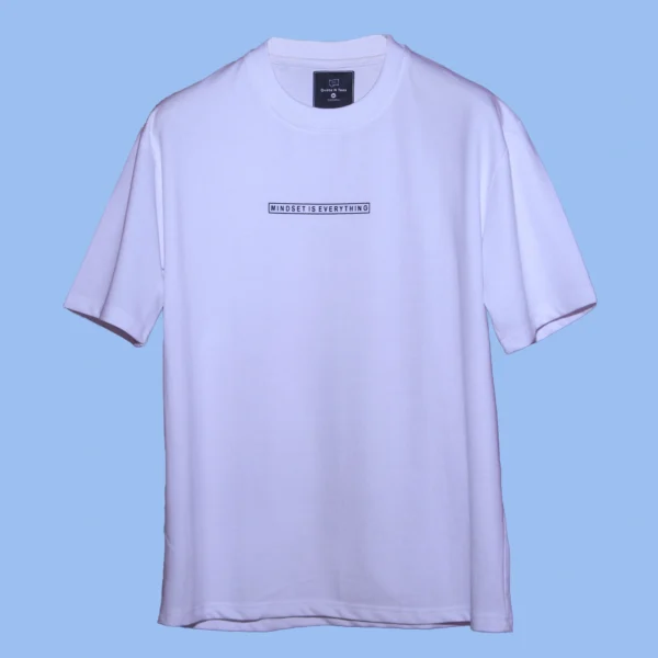 Mindset is Everything Oversized T-Shirts