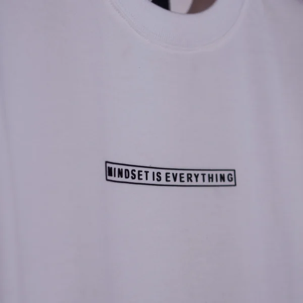 Mindset is Everything Oversized T-Shirts
